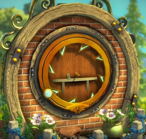 A door from the game